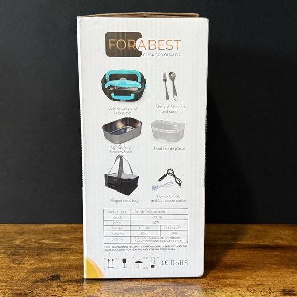 Forabest Electric Lunch Box - Picture 6 of 10